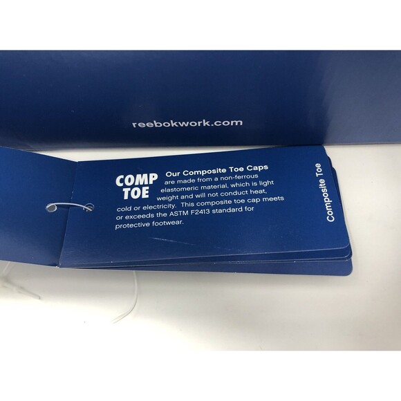 Reebok Women’s 6 M Composite Toe Performance Cross Trainer RB447 Grey White - Picture 7 of 12